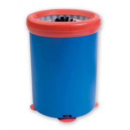 Glass Scrubber Portable Glass Washing Bucket Blue