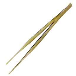 Cocktail Garnish Tongs 30cm S/S Gold