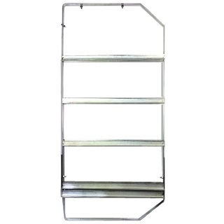 4 Tier Under Bar Glass Basket Rack - RIGHT Only