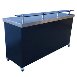 Mobile Bar Stainless Steel Portable 1800mm