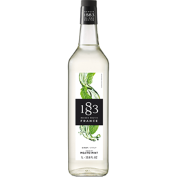 1883 Mojito Mint Syrup P.E.T. Bottle 1 Litre
