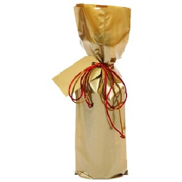 Wine Bag Cello Gold Champagne Size Pack of 10