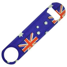 Bar Blade Opener Australian Flag