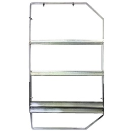 3 Tier Under Bar Glass Basket Rack - RIGHT Only