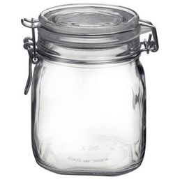 Fido 560ml Glass Storage Jar with Clear Lid