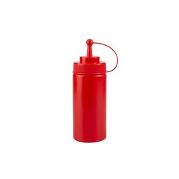 Squeeze Bottle Widemouth with Cap 480ml Red