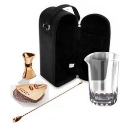 Cocktail Kit Uber Mixing Glass Set Copper