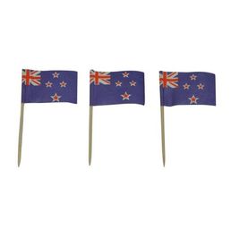 Toothpick Flags - New Zealand Box 500