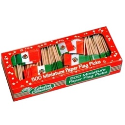Toothpick Flags - Mexico Box 500
