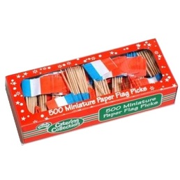 Tooth Pick Flags - France Box 500
