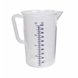 Measuring Jug Polypropylene Graduated 1 Litre