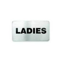 Wall Sign S/S Ladies 110 x 60mm