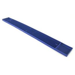 610 x 83mm Blue Rubber Bar Runner