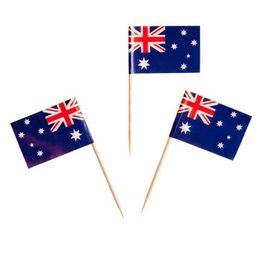 Toothpick Flags - Australia Pack 36