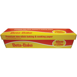 BetaBake Baking Paper 40cm x 120m (Single Roll)