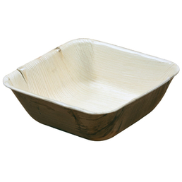 One Tree Palm Leaf Eco Bowl - Square 130mm - 100/CTN (4X25)