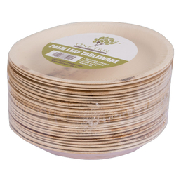 One Tree Palm Leaf Eco Plate - Round 180mm- 100Pk