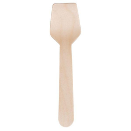 One Tree Waxed Wooden Gelato Spoon 