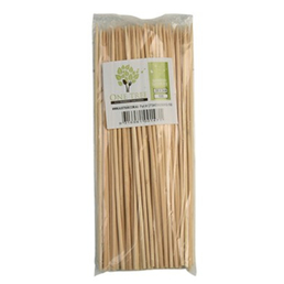 Bamboo Skewer 250mm x 3mm- 100Pk