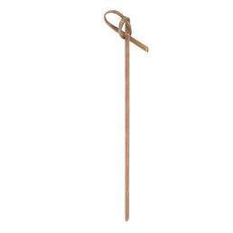 Bamboo Knotted Skewer Pick 80mm- 250Pk