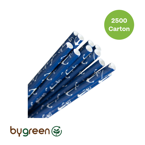 Paper Regular Straw - Anchor Design 
