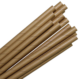Paper Regular Straw - Kraft 2500/CTN