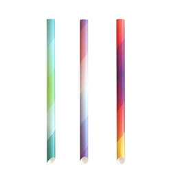 4Ply Bubble Tea Straw - 1000 Carton- Mixed Colours