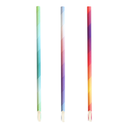 *5PLY* Strong Paper Straw Jumbo [8.5x235mm] - Mixed Colours