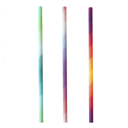 *5 PLY* Strong Paper Straw Regular [6.5x200mm]- Mixed Colours