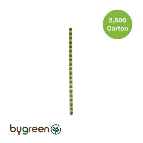 Paper Jumbo Straw - Bamboo Print 