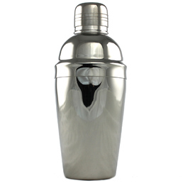 Cocktail Shaker Stainless Steel 3 Piece 500ml