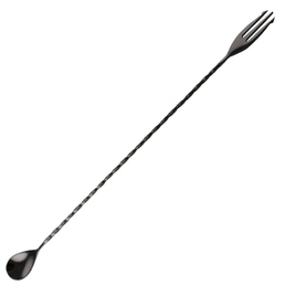 Bar Spoon Trident Stainless Steel 40cm Black Chrome 