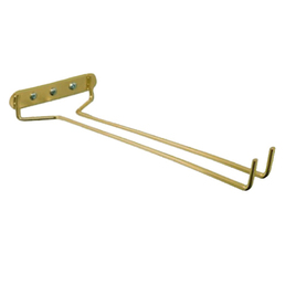 Glass Hanger Wall Mount Brass - 250mm