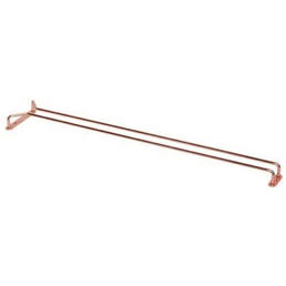 Glass Hanger Single Row Copper - 600mm