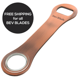 Bar Blade Antique Copper with Spin Ring