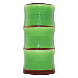 Ceramic Tiki Mug Bamboo Green 430ml