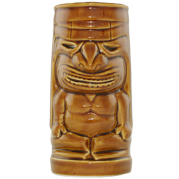 Ceramic Tiki Mug The Chief Brown 500ml