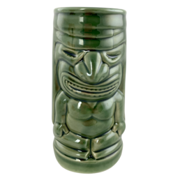 Ceramic Tiki Mug The Chief Green 500ml