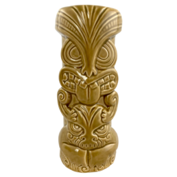 Ceramic Tiki Mug Warrior Sand 500ml
