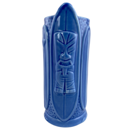 Ceramic Tiki Mug Wave Rider Blue 600ml