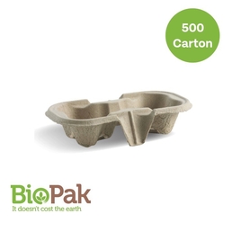2 Cup BioCup Tray 194 x 106 x 50mm