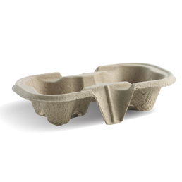 Biopak 2 Cup BioCup Tray 