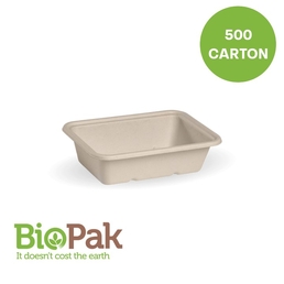 BioCane 600ml Takeaway Base Kraft 145x90mm 