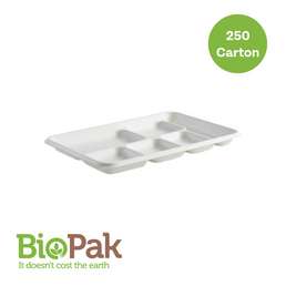 BioCane 6-Compartment Tray 