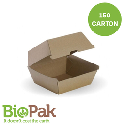 Large Burger Box Kraft 120x120x100
