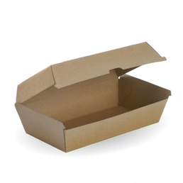 BioPak BioBoard Snack Box Large (204x107x80) 