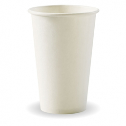 Biopak 12oz Coffee Cup (80mm) - White 