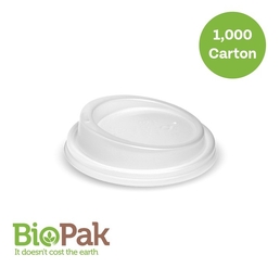 8-20oz (90mm) PLA Large Lid - White 