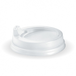 Biopak 6-12oz (80mm) PM Small Sipper Lid - White