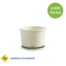 BioBowl 8oz- White 1000/Carton